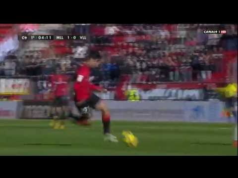 Definición y gol de Marco Asensió ante el Valladolid. Liga Adelante 14/15