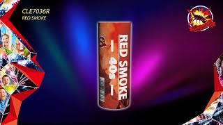 Dymovnica Smoke Turbo 40s červená 1ks (škrkacie)