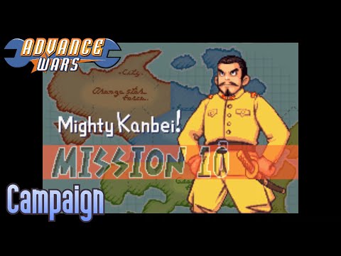 Advance Wars - Campaign - Mission 10 - Mighty Kanbei!