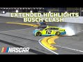 Chase Elliott & Ryan Blaney tangle on final lap, Kyle Busch wins Busch Clash | Extended Highlights