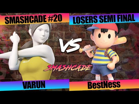 Smashcade Online #20 - SSBU Ultimate: LSF, BestNess (Ness) vs varun (Wii Fit)