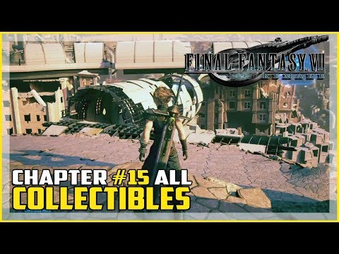 Final Fantasy 7 Remake Chapter 15 All Collectible Locations