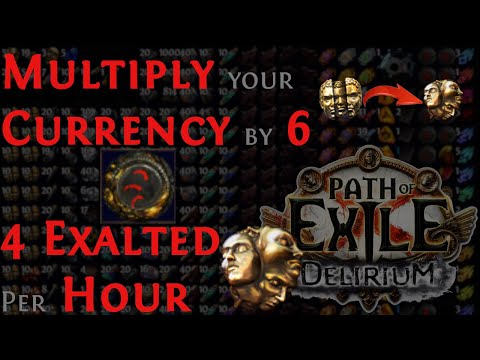 [PoE] Multiply your Currency and Farm 4 Exalted per Hour! | Blighted Maps are still op!