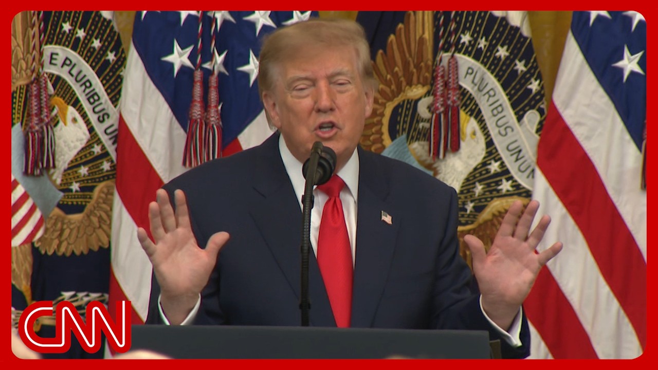 Live: Trump hosts Columbus Day celebration at White House