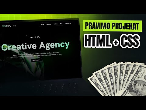 HTML & CSS kurs #2 - Pravimo sajt od nule
