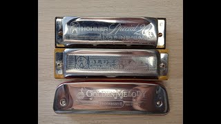 Video thumbnail for Обзор Hohner: Blues Harp, Golden Melody, Special 20 ключ C by Moravian39