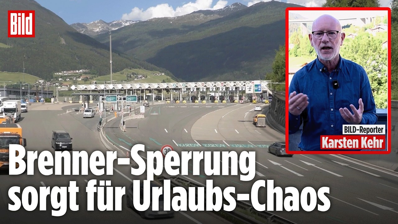 Pfingst-Stau: Straße zum Brenner komplett gesperrt!