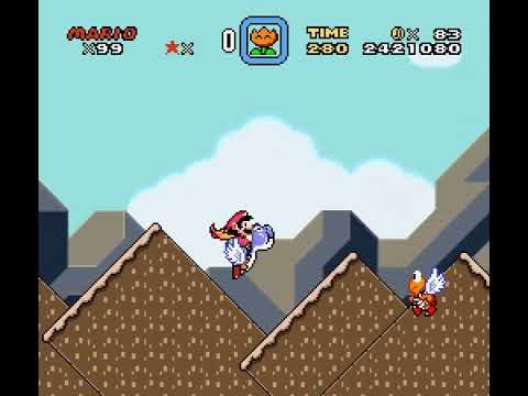 Super Mario World - Chocolate Island 2 (Key Way)