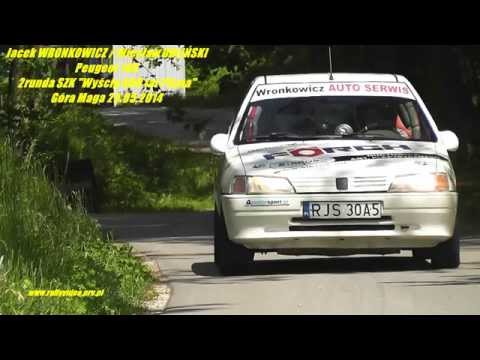 Jacek WRONKOWICZ / Wiesław ORLIŃSKI - Peugeot 106 - "Wyścig 660 lat Pilzna" Góra Maga 25.05.2014