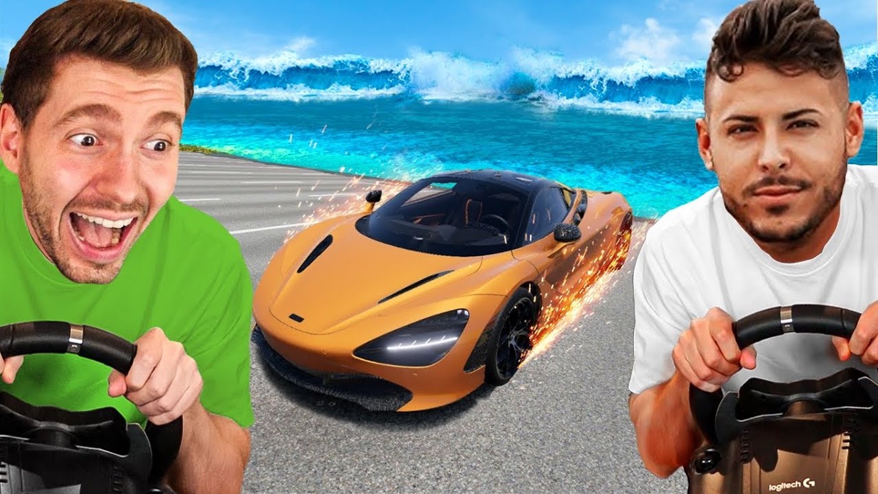 Destruindo a MCLAREN 720s do Renato Garcia no BeamNG Drive!