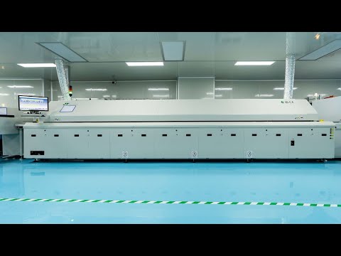 Inside a Modern PCBA Factory: 12-Zone Reflow Soldering and 3D AOI Inspection Process