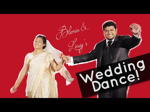 Wedding Dance!! - Blemin & Lincy ft. Chinnu (unedited)