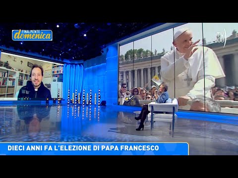 Finalmente Domenica (TV2000) 12 marzo 2023 - 10 anni di Papa Francesco con don Davide Banzato