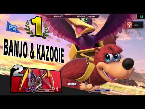 Lagspike 19 - Winner Quarters - Wajie (Ridley) vs Tearbear (Banjo & Kazooie)