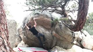 Video thumbnail of Unnamed, V4. Tramway