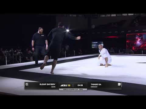 Eldar Sayidov vs Thiago Sa World NO-GI Super Cup +75kg (Heavyweight absolute) Quarterfinal