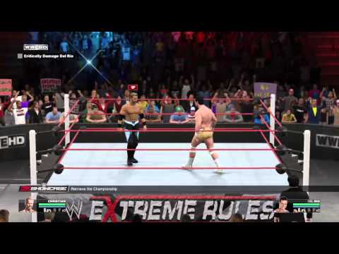 WWE 2K15 2K Showcase Mode - One More Match Walkthrough Part 1 - A Dream Come True (PS4)