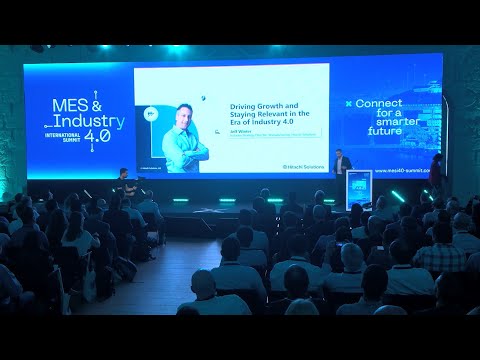 Jeff Winter, Keynote: Transforming Manufacturing with Industry 4.0 | MESI Summit, Portugal 2023
