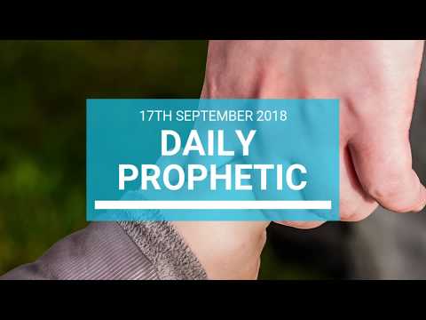 Daily Prophetic   17th September   Hold on to my promises you are close to breakthrough