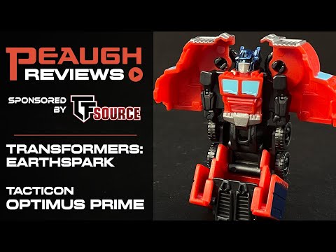 Video Review: Transformers Earthspark - Tacticon OPTIMUS PRIME