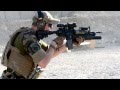 Shooting M4 Carbine At Range In Afghanistan