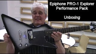 Video thumbnail for Epiphone PRO-1 Explorer Pack Unboxing by Paul's got GAS