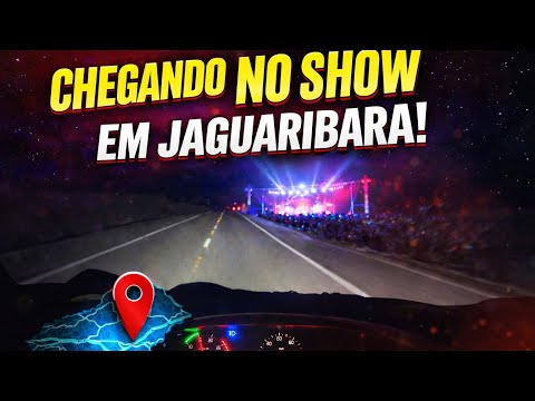 CHEGANDO NO SHOW EM JAGUARIBARA #vidadeumrodoviario 