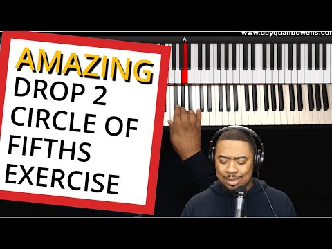 Amazing Drop 2 Circle Of Fifths Exercise | Understanding & Mastering Drop 2's Course (Intermediate)