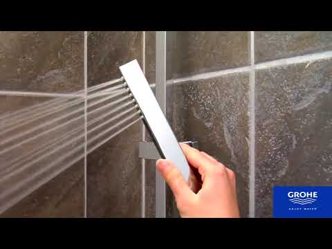 Обзор душевого гарнитура Grohe Euphoria Cube 27703000