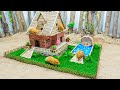 Build Hamster Maze - DIY Mini Brick Hamster House With Bamboo