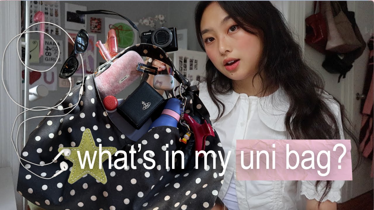 what's in my bag: yale student edition | school bag tour, daily essentials, college life hacks