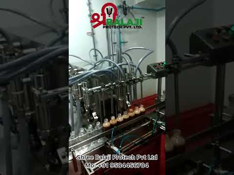 Automatic 6 head liquid filling machine