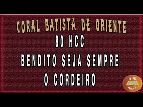Bendito Seja Sempre O Cordeiro video