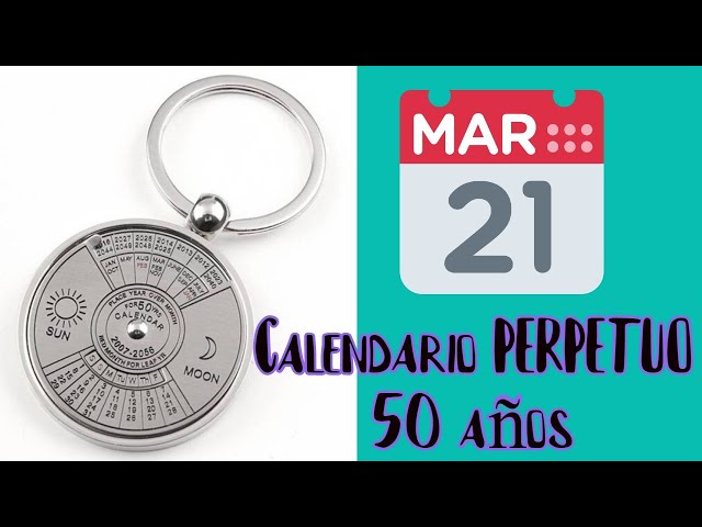 Vídeo relacionado con YXWJ 48x49x5,8 cm (18,9x19,3x2,3 Pulgadas) Calendario perpetuo Calendario de Escritorio Simple Calendarios de Escritorio y Suministros Decoración de Pared