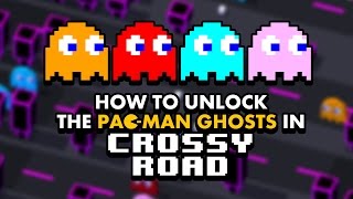 INKY, BLINKY, PINKY AND CLYDE | Unlock Pac-Man ghosts in Crossy Road