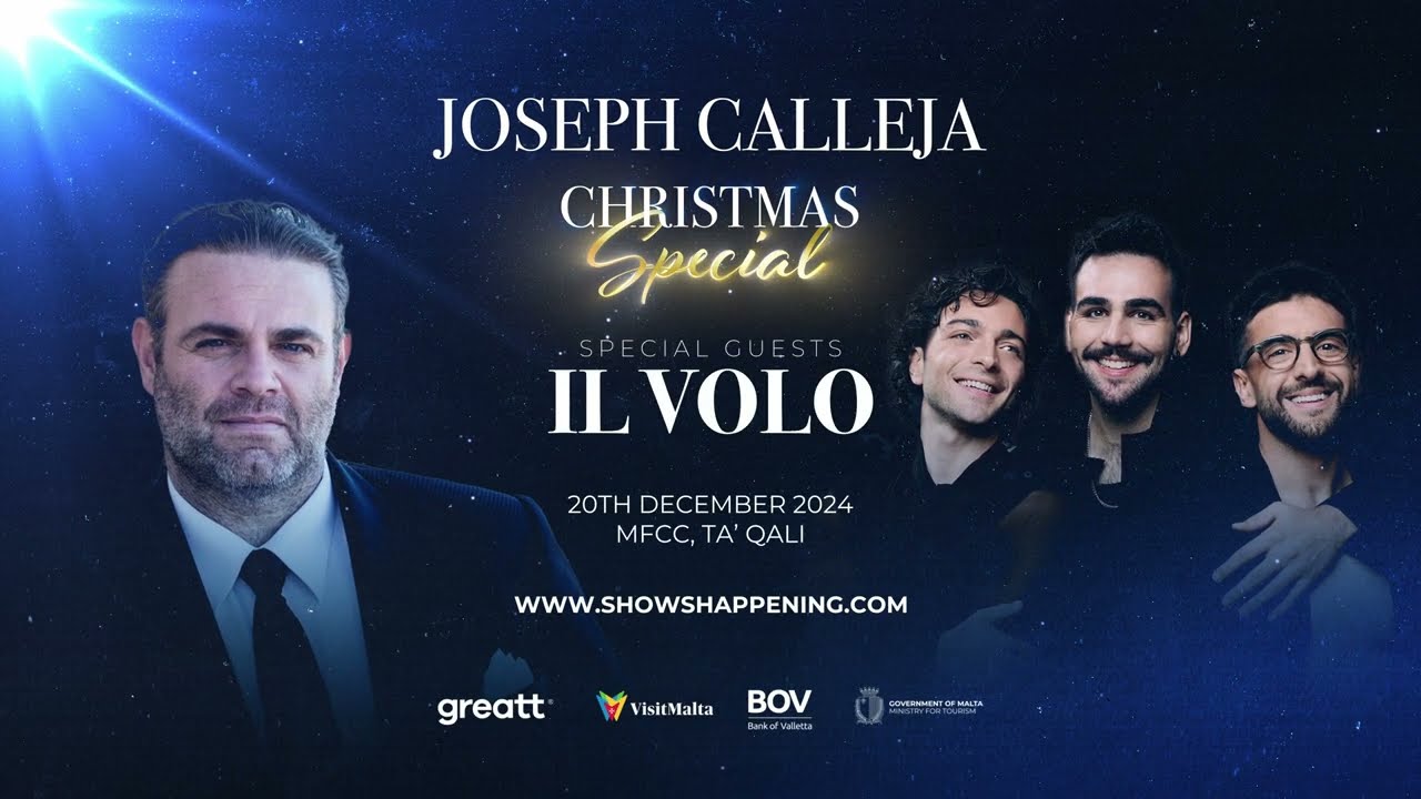 Joseph Calleja Christmas Special with Il Volo