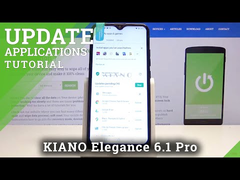 How to Update Apps in KIANO Elegance 6.1 Pro – Install Latest App Version
