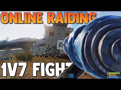JACKPOT ONLINE RAID + KILLING ZERG! // Rust