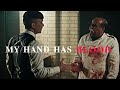 My hand has blood. -oh mine too - Thomas shelby | badass moments | peaky blinders