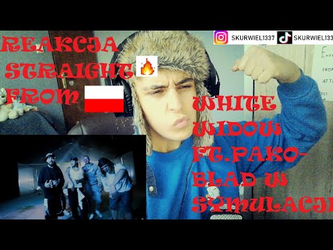 WHITE WIDOW FEAT. PAKO - BŁĄD W SYMULACJI (PROD. BAHSICK) [OFFICIAL MUSIC VIDEO] (REAKCJA!!!)