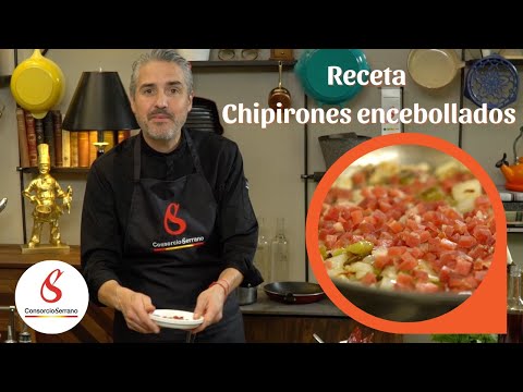 Receta de chipirones encebollados | Consorcio Jamón Serrano España