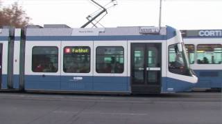 preview picture of video 'Zurich Trams 5 Lake Bridge'