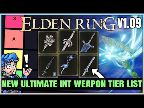 The New MOST POWERFUL Int Weapon Tier List - Best Highest Damage Intelligence Weapons in Elden Ring!