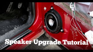Nissan Qashqai J11 Speaker Change / Upgrade Tutorial (Inc doorcard removal guide)