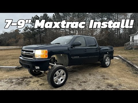 7-9 MAXTRAC INSTALL on CLEAN 08 SILVERADO!