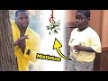 When Your Uncle Sees You Standing Under The Mistletoe?!