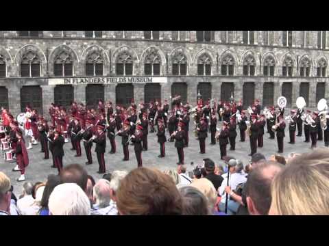 Ypres Memorial Tattoo 2014 Koninklijke Harmonie "Ons Verlangen" Beverst