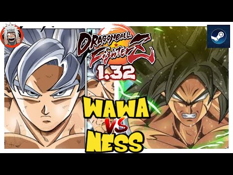 DBFZ Wawa vs ness (GogetaSS4, GokuGT, GokuUI) Vs (VegetaSSB, GogetaSS4, Broly)
