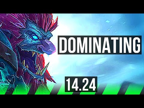 TRUNDLE vs EKKO (JGL) | 6/1/2, Dominating | KR Diamond | 14.24