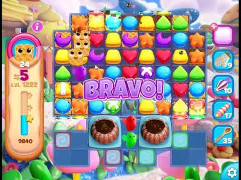 Cookie Jam Blast Level 1222 - NO BOOSTERS 🍪 | SKILLGAMING ✔️